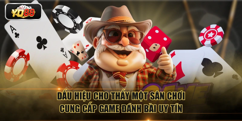 Dấu hiệu cho thấy một sân chơi cung cấp game đánh bài uy tín