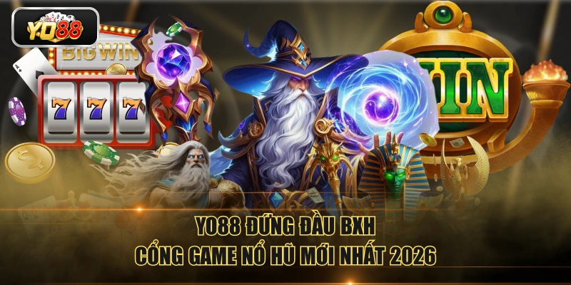 YO88 đứng đầu BXH cổng game Nổ Hũ mới nhất 2026